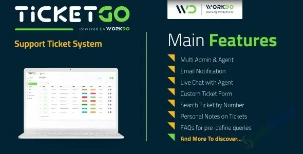 TicketGo (v5.4) Support Ticket System
